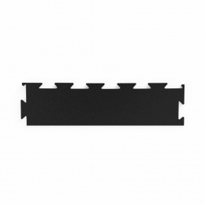 Бортик пазл-мат під тренажери на вільних вагах Marbo Sport Premium, чорний