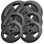 Набор чугунных дисков Marbo Sport 60 кг / 2 x 15кг + 2 x 10кг + 2 x 5кг